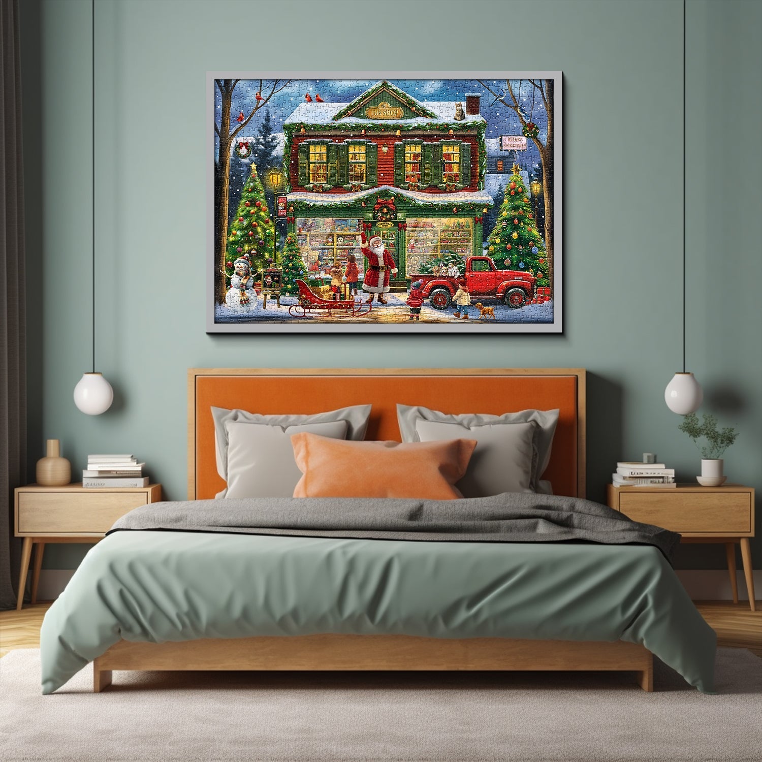 Weihnachtsspielzeuggeschäft Jigsaw Puzzle 1000 Stücke