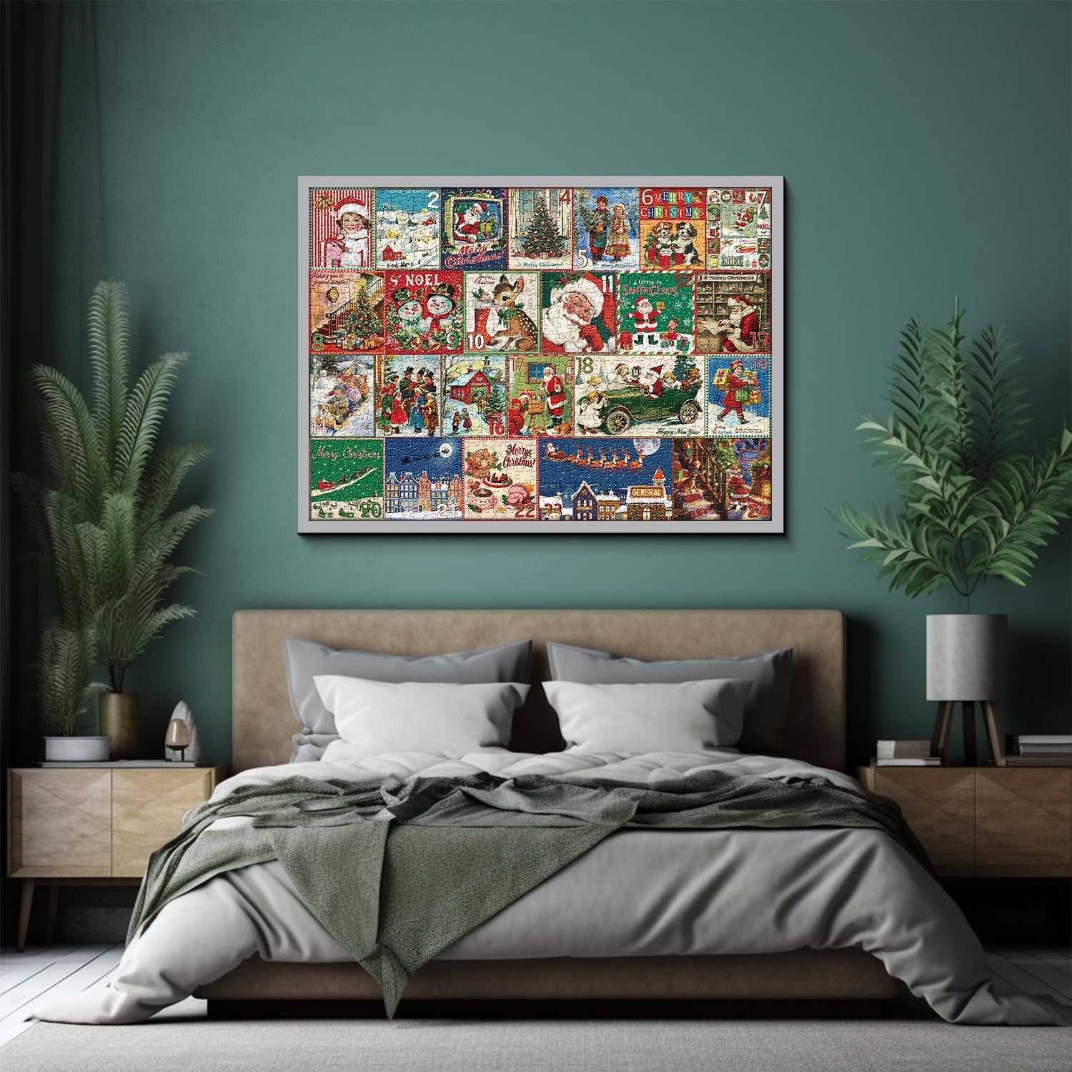 Calendario de Navidad Rompecabezas Puzzle 1000 piezas