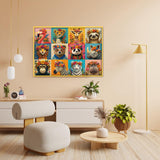 Puzzle puzzle per frenesia psichedelica 1000 pezzi