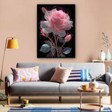 Regentropfen Rose Jigsaw Rätsel 1000 Stücke