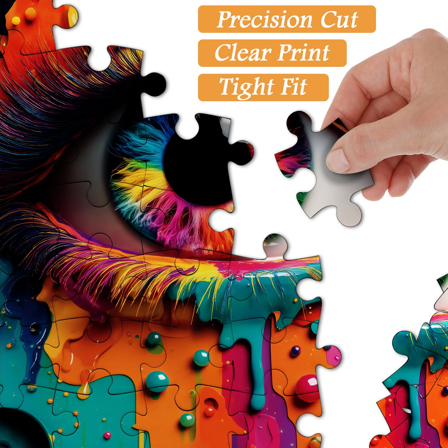 Puzzle puzzle per frenesia psichedelica 1000 pezzi