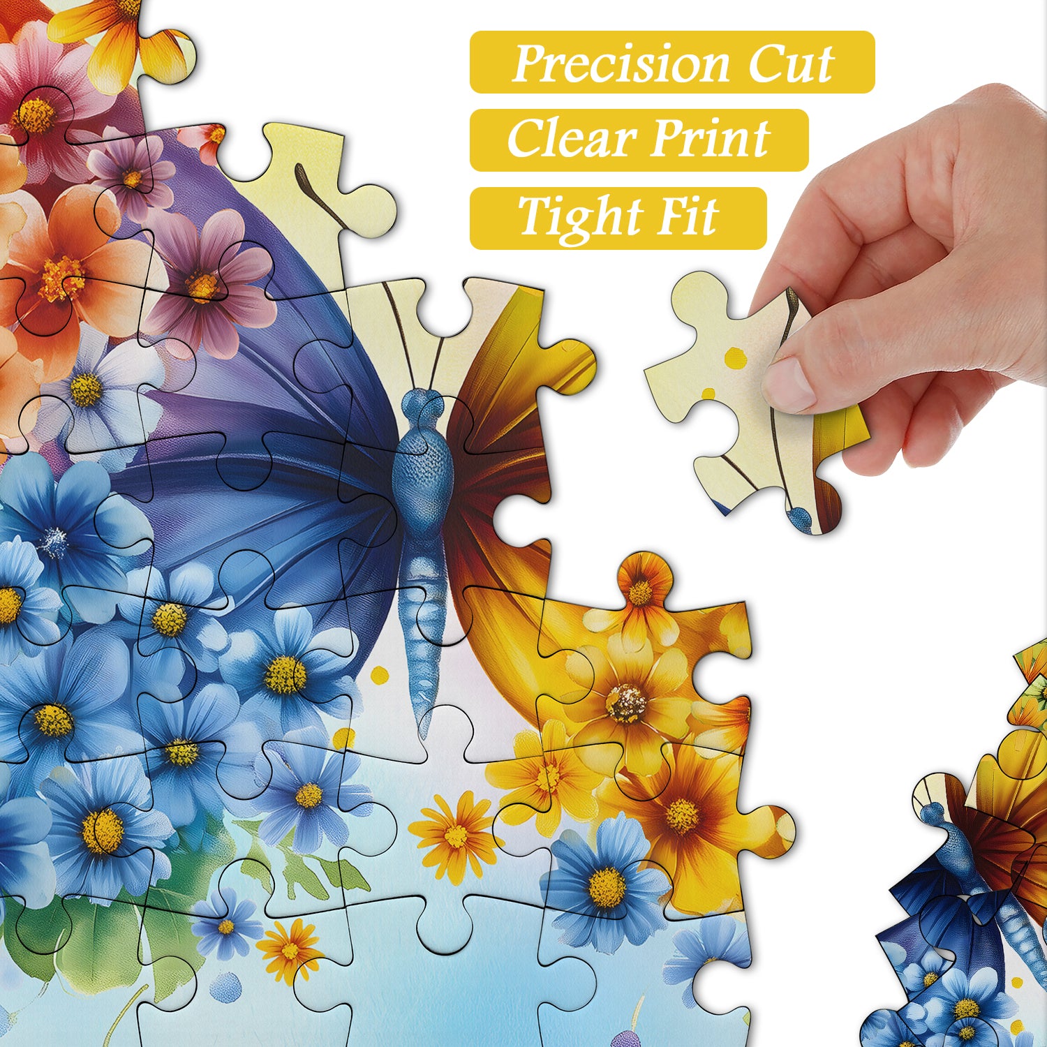 Blütenflügel -Puzzle 1000 Stücke