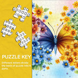 Blütenflügel -Puzzle 1000 Stücke