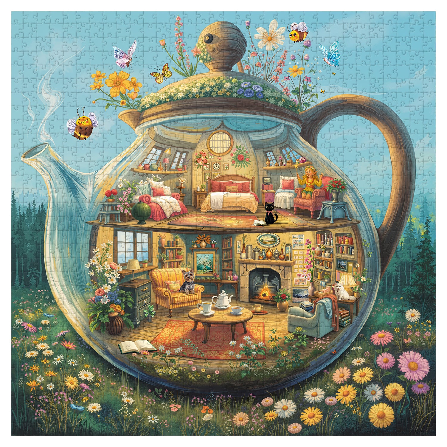 Violet Reverie Jigsaw Puzzle 1000 piezas