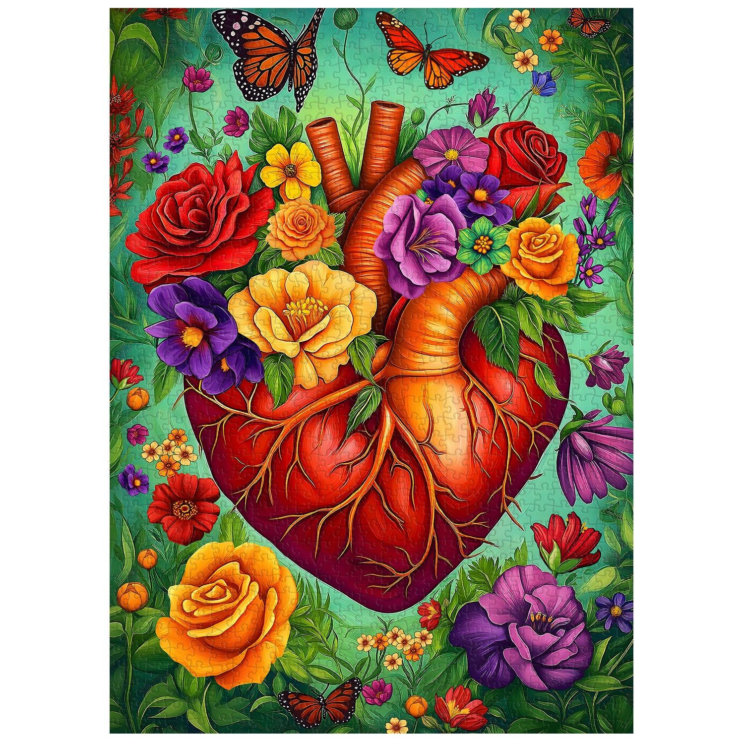 Puzzle puzzle per frenesia psichedelica 1000 pezzi