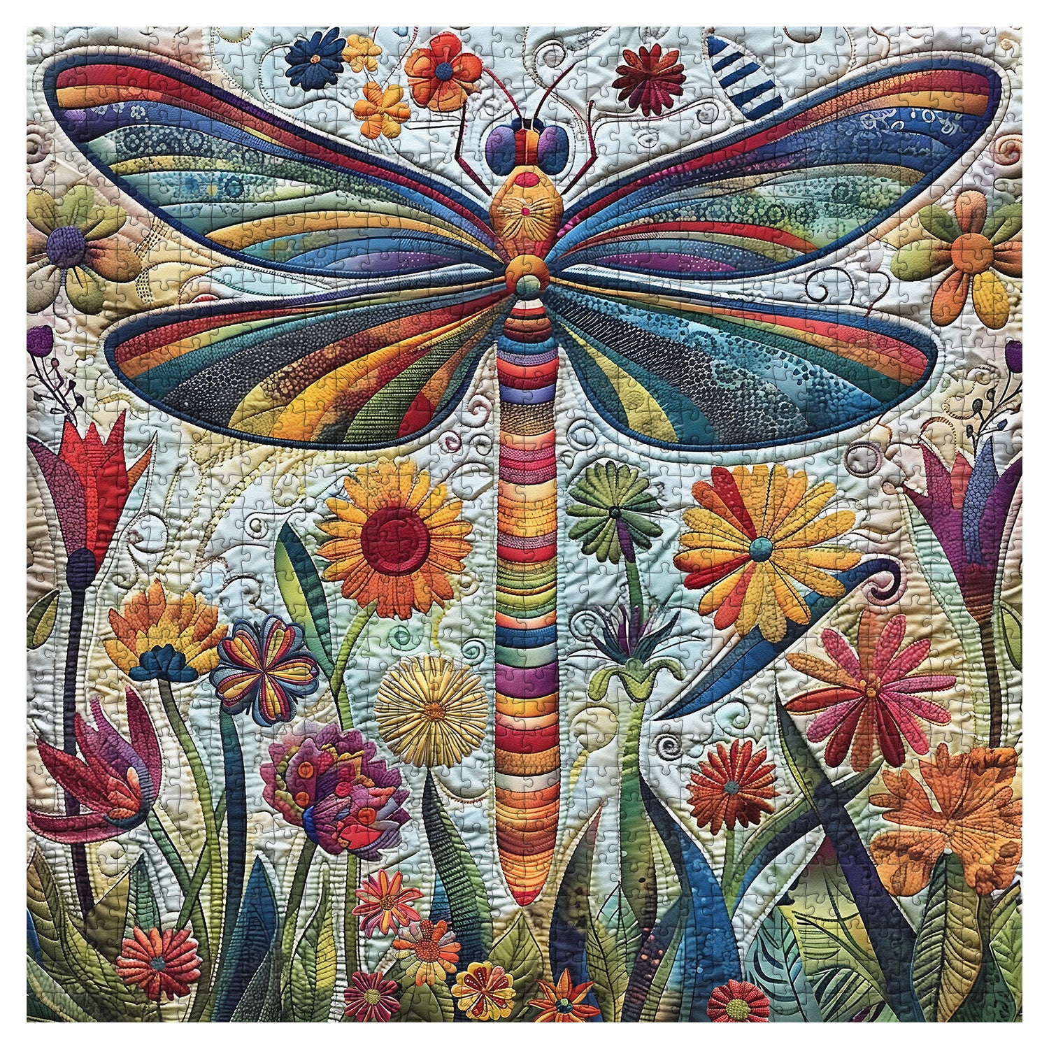 Puzzle puzzle per frenesia psichedelica 1000 pezzi
