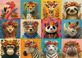 Puzzle puzzle per frenesia psichedelica 1000 pezzi