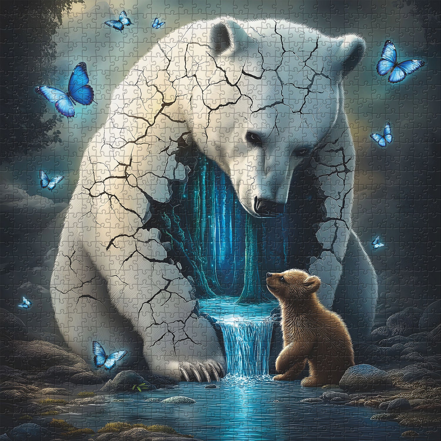 Pizles de Jigsaw de Bear’s Secret Realm 1000