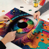 Puzzle puzzle per frenesia psichedelica 1000 pezzi