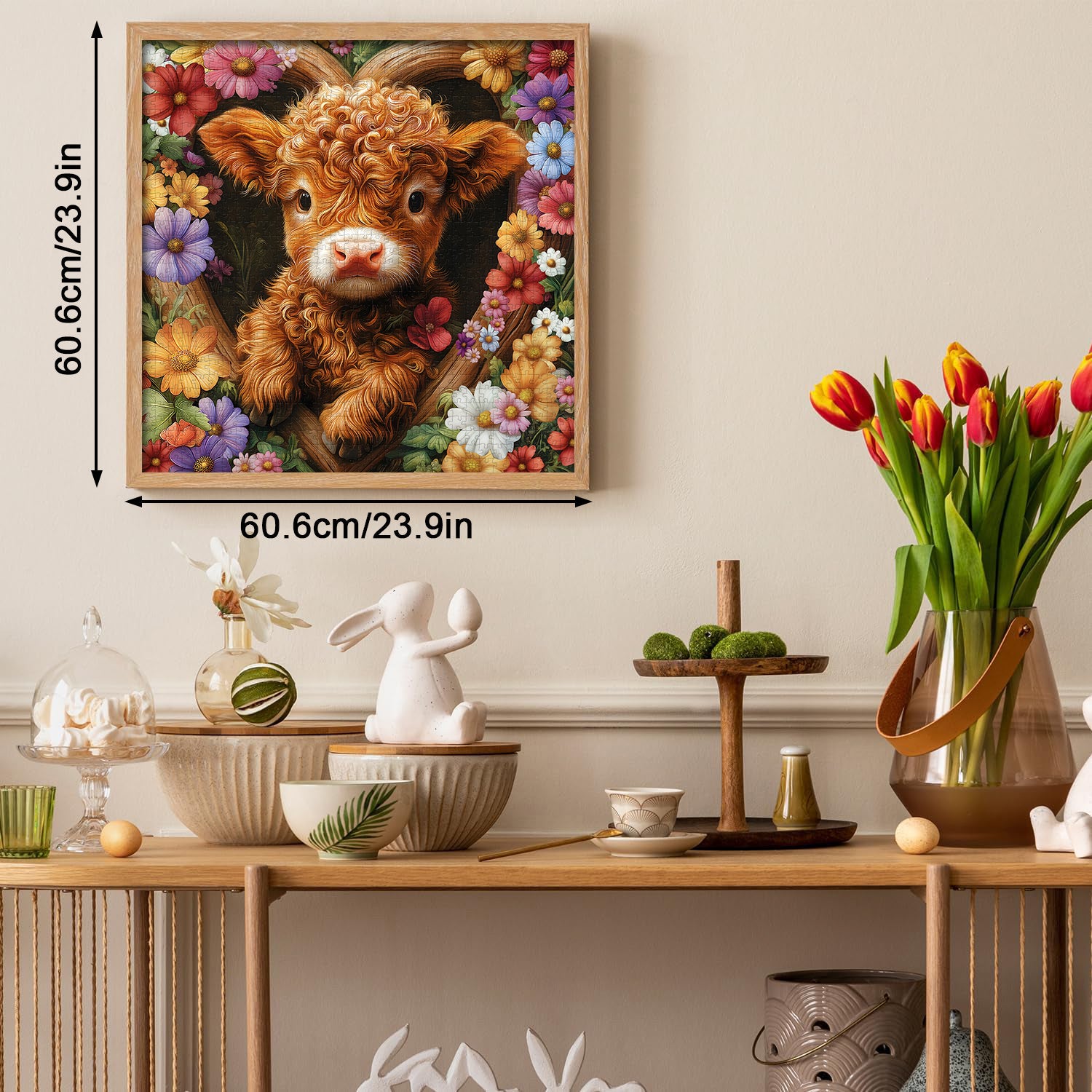 Blütenkalz -Puzzle 1000 Stücke