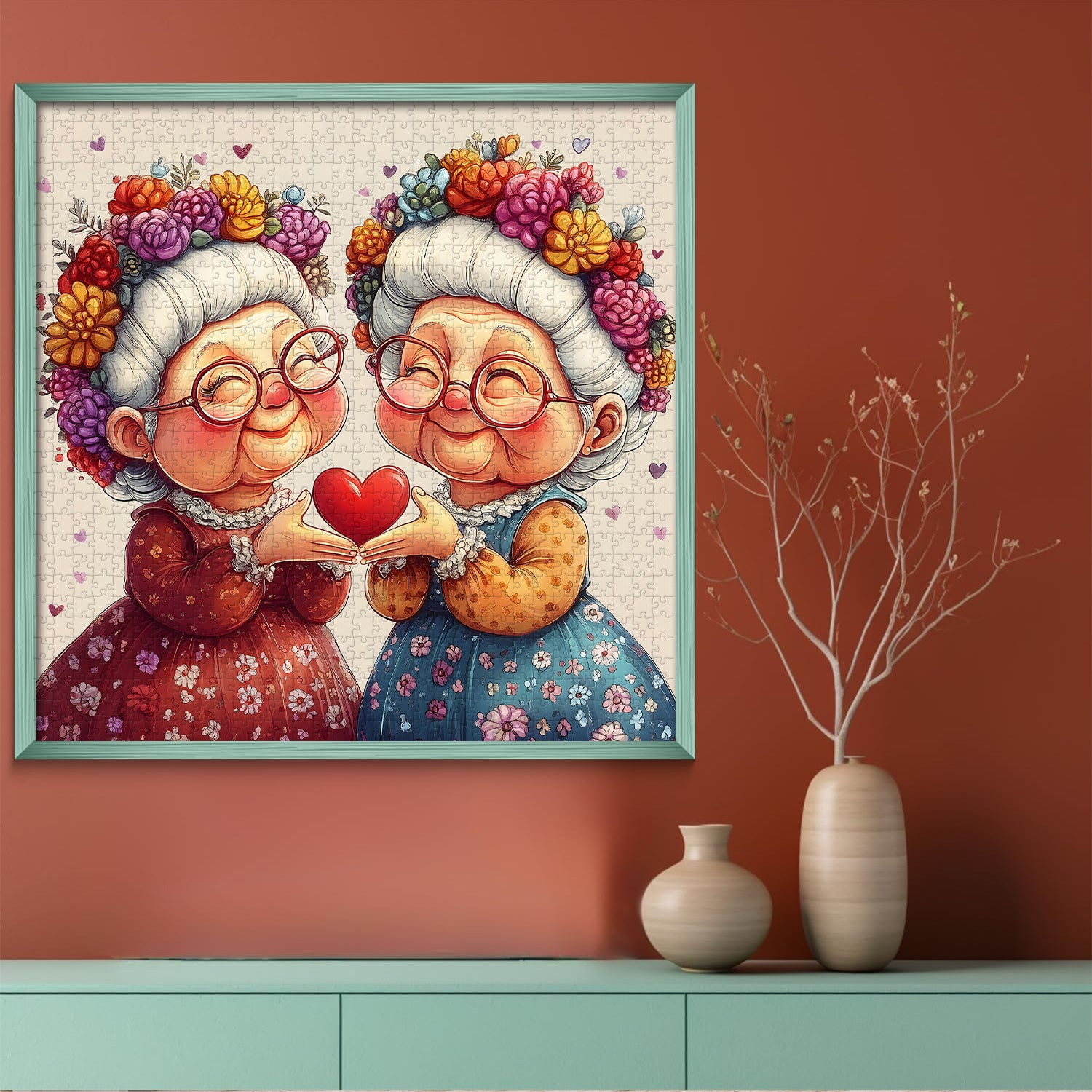 Puzzle puzzle per frenesia psichedelica 1000 pezzi
