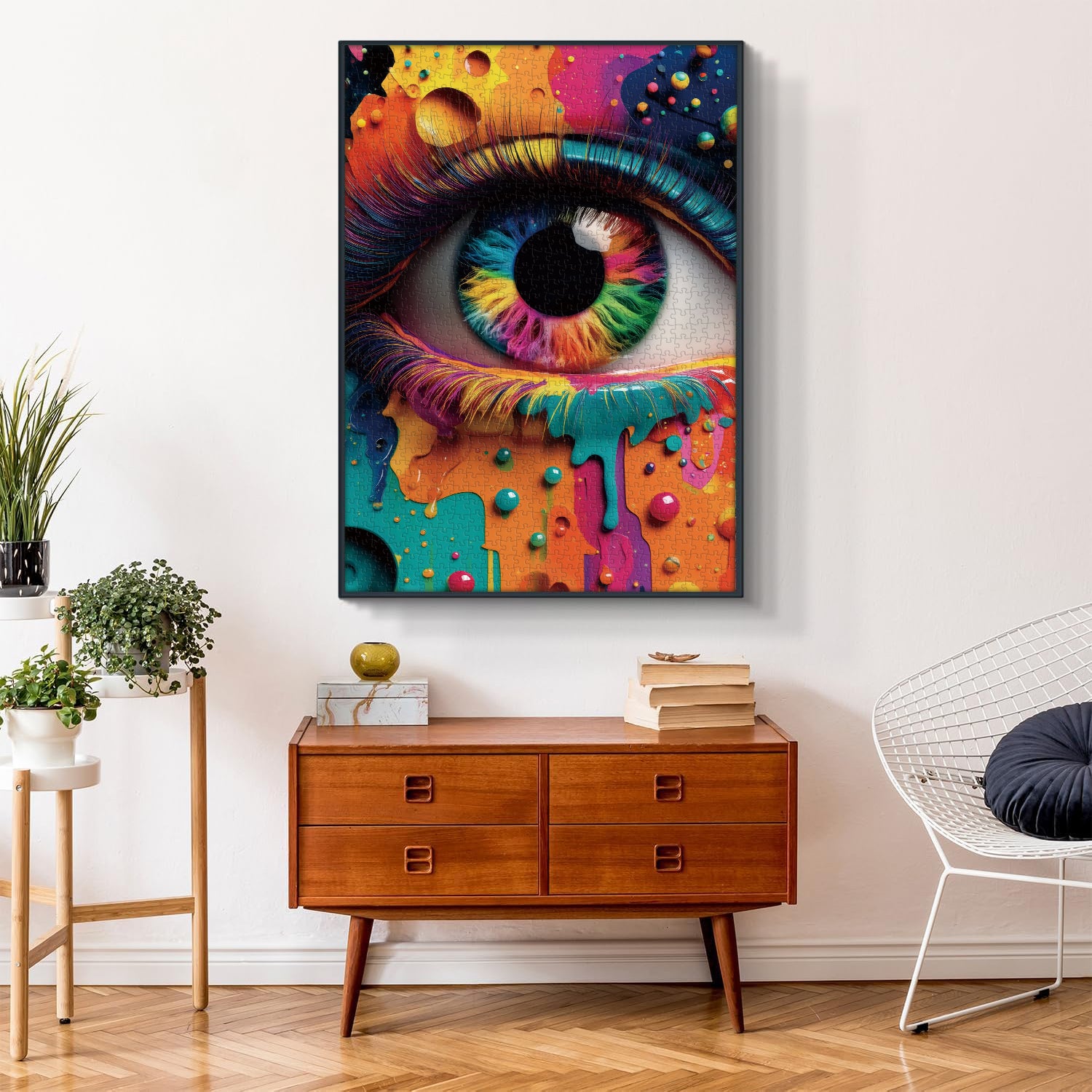Puzzle puzzle per frenesia psichedelica 1000 pezzi