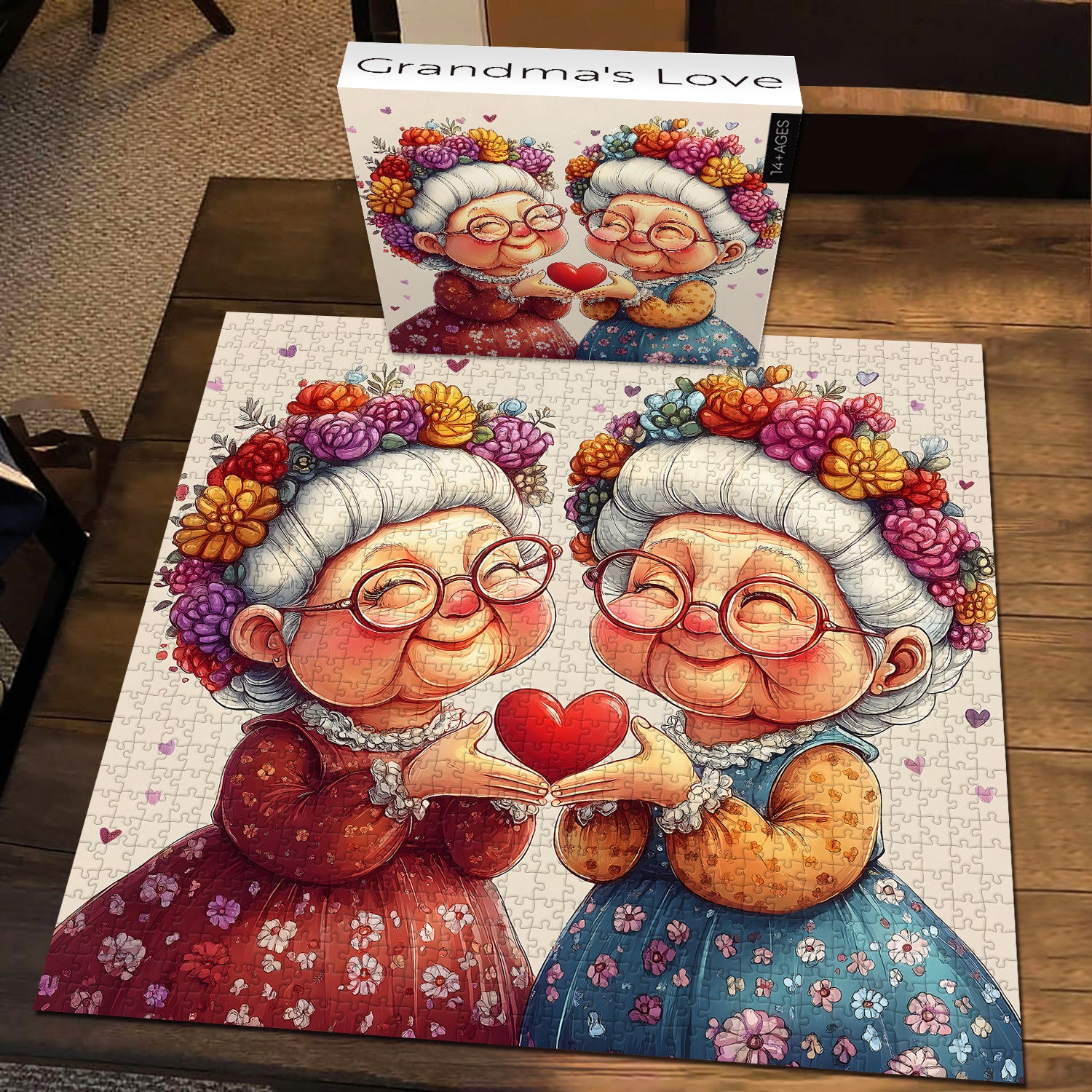 Puzzle puzzle per frenesia psichedelica 1000 pezzi