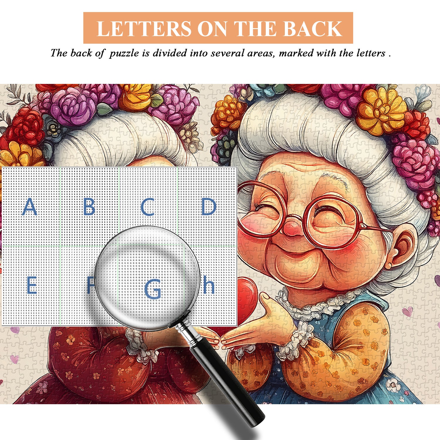 Puzzle puzzle per frenesia psichedelica 1000 pezzi