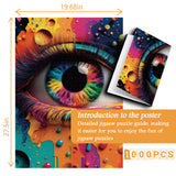 Puzzle puzzle per frenesia psichedelica 1000 pezzi
