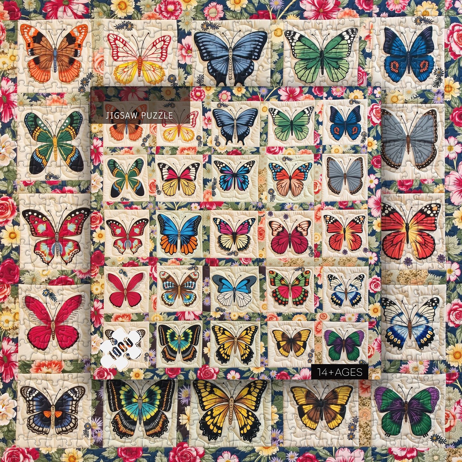 Puzzle puzzle per frenesia psichedelica 1000 pezzi