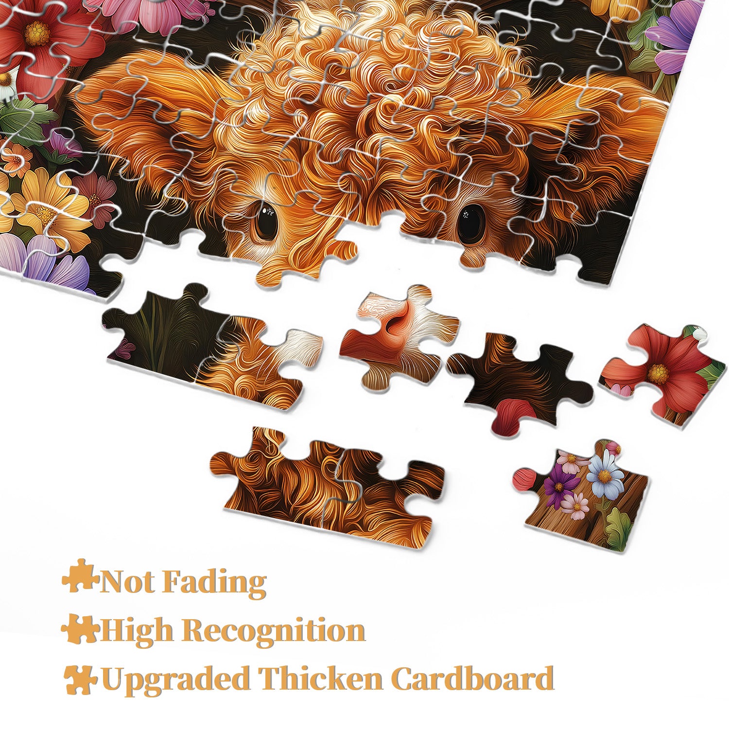 Blütenkalz -Puzzle 1000 Stücke