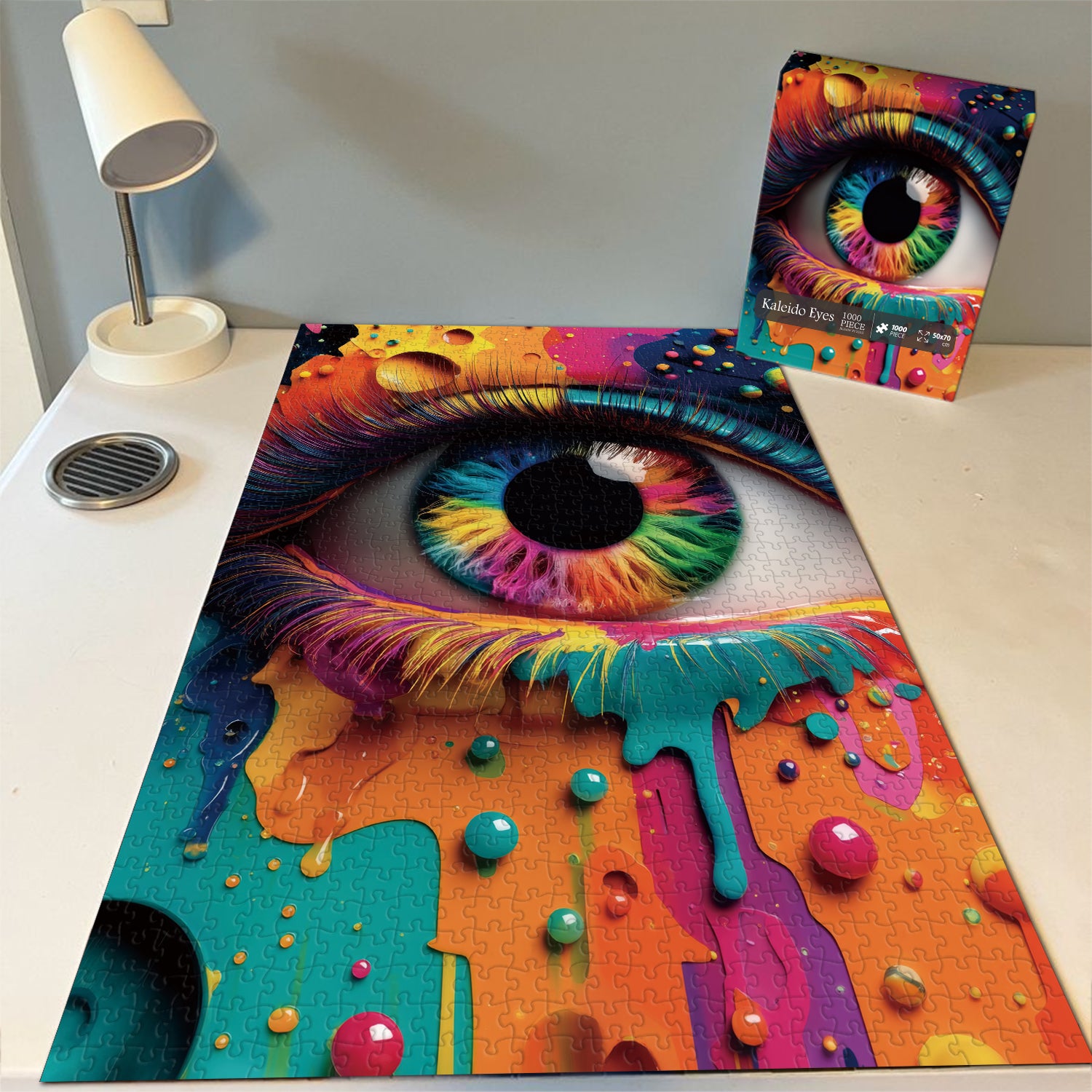 Puzzle puzzle per frenesia psichedelica 1000 pezzi