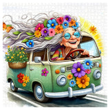 Banny’s Flower Van Jigsaw Entra 1000 pezzi