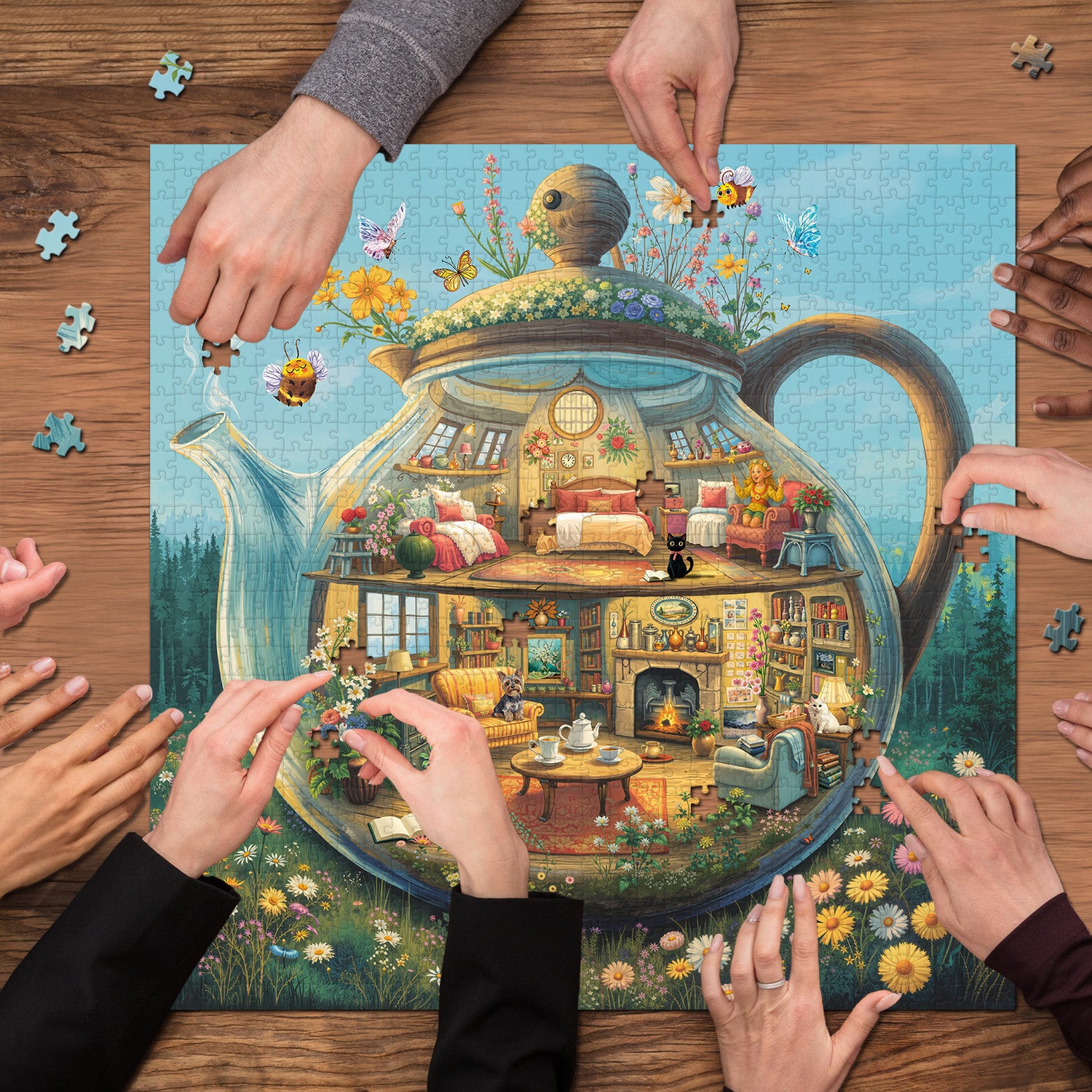 Violet Reverie Jigsaw Puzzle 1000 piezas