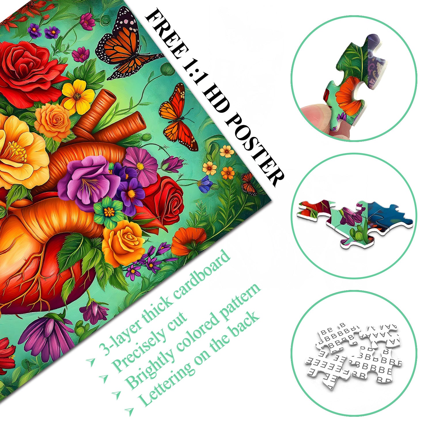 Puzzle puzzle per frenesia psichedelica 1000 pezzi