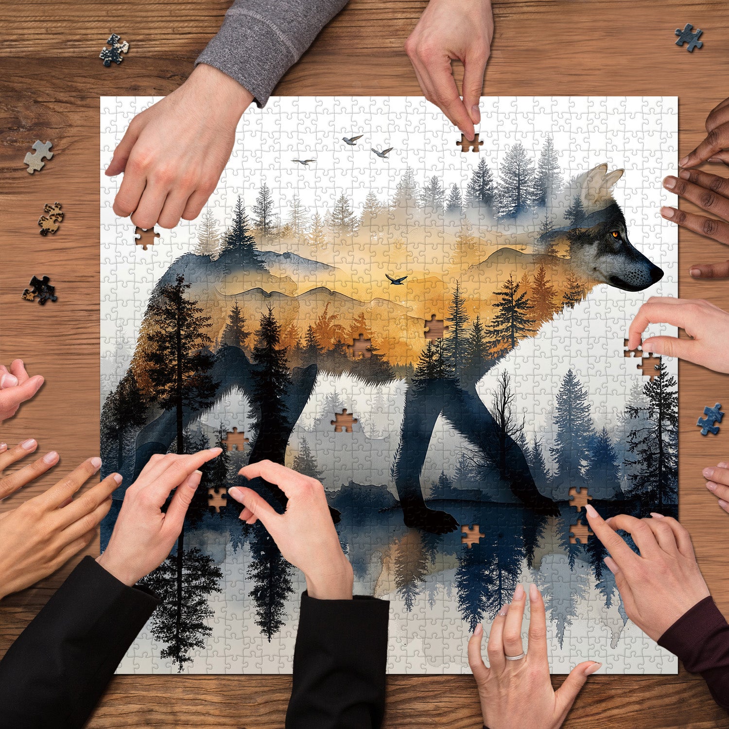 Violet Reverie Jigsaw Puzzle 1000 piezas