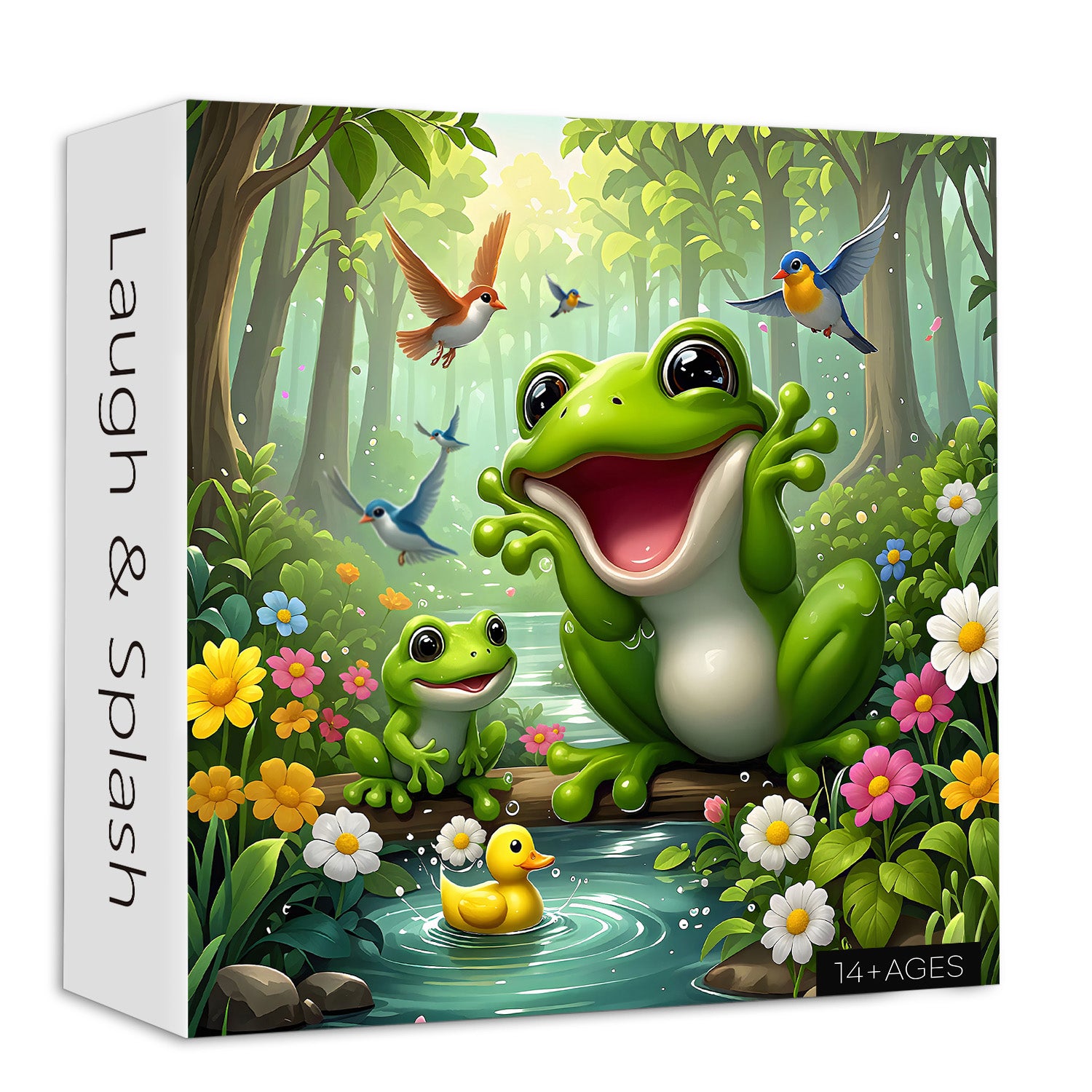 Puzzle de rire de rire et d'éclaboussure 1000 pièces