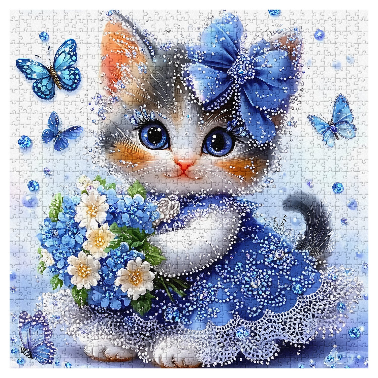 Puzzle puzzle per frenesia psichedelica 1000 pezzi