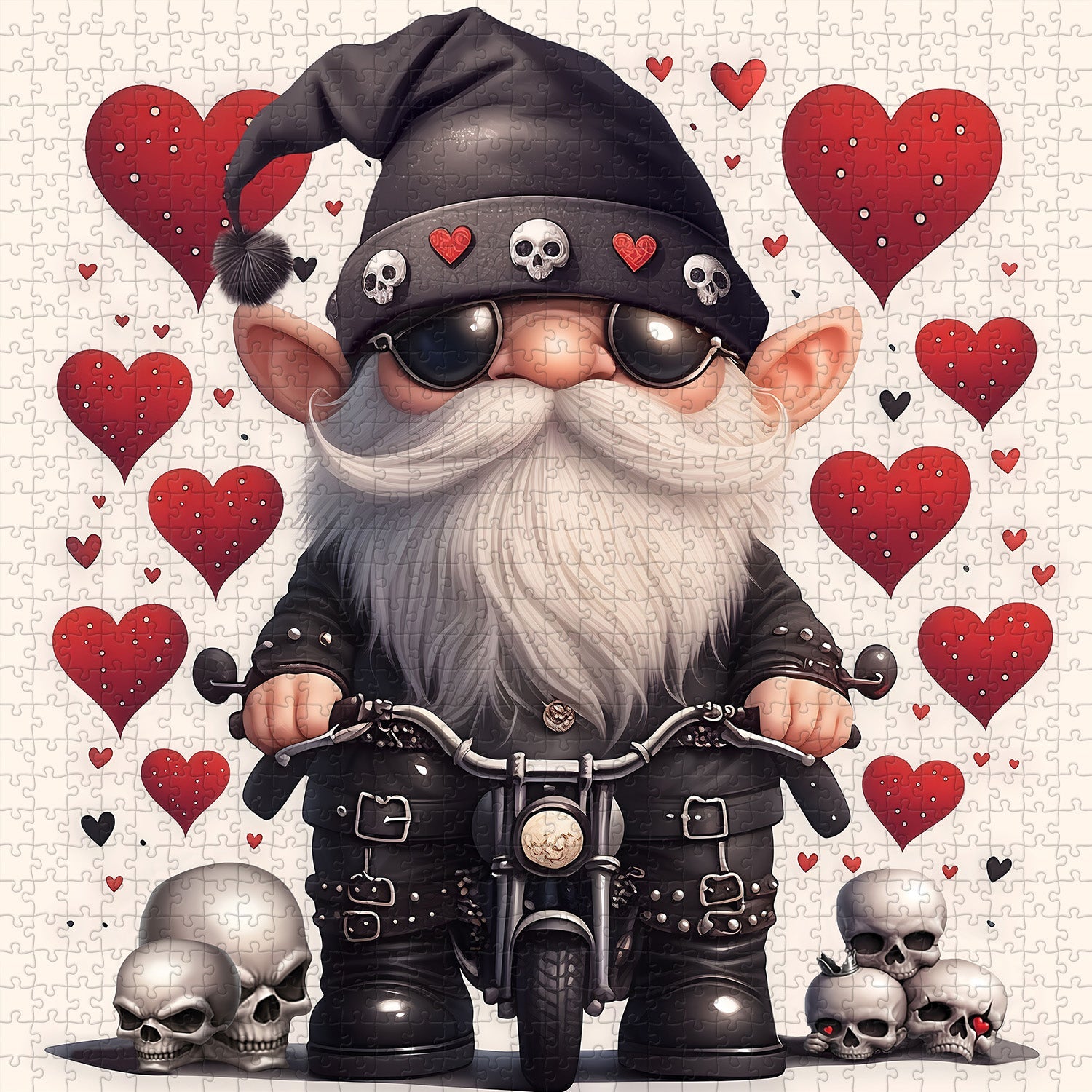 REBEL GNOME RIDER puzzle puzzle 1000 pezzi