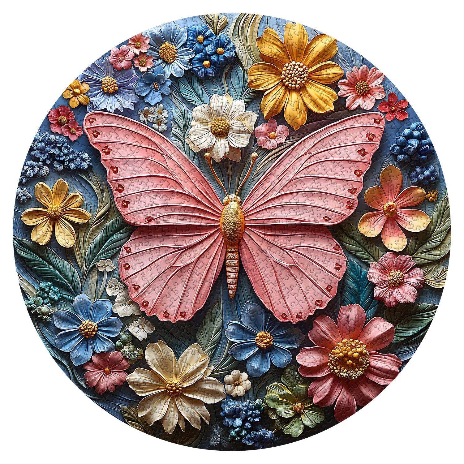 A Wing in Bloom Jigsaw Puzzles 1000 Pieces