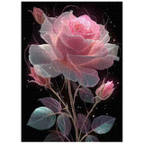 Regentropfen Rose Jigsaw Rätsel 1000 Stücke