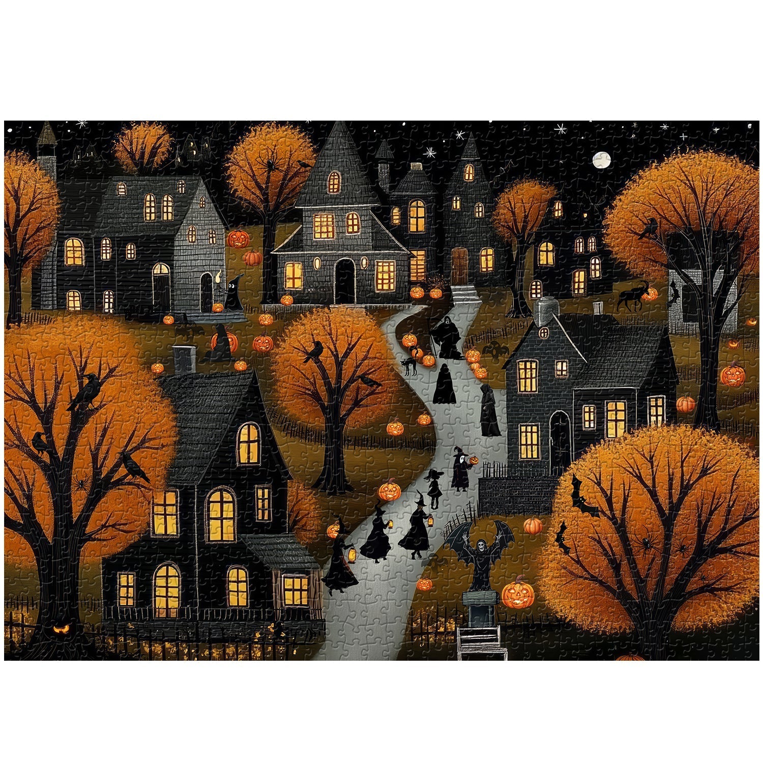 Halloween Hometown Puzzle 1000 pièces 1000 pièces