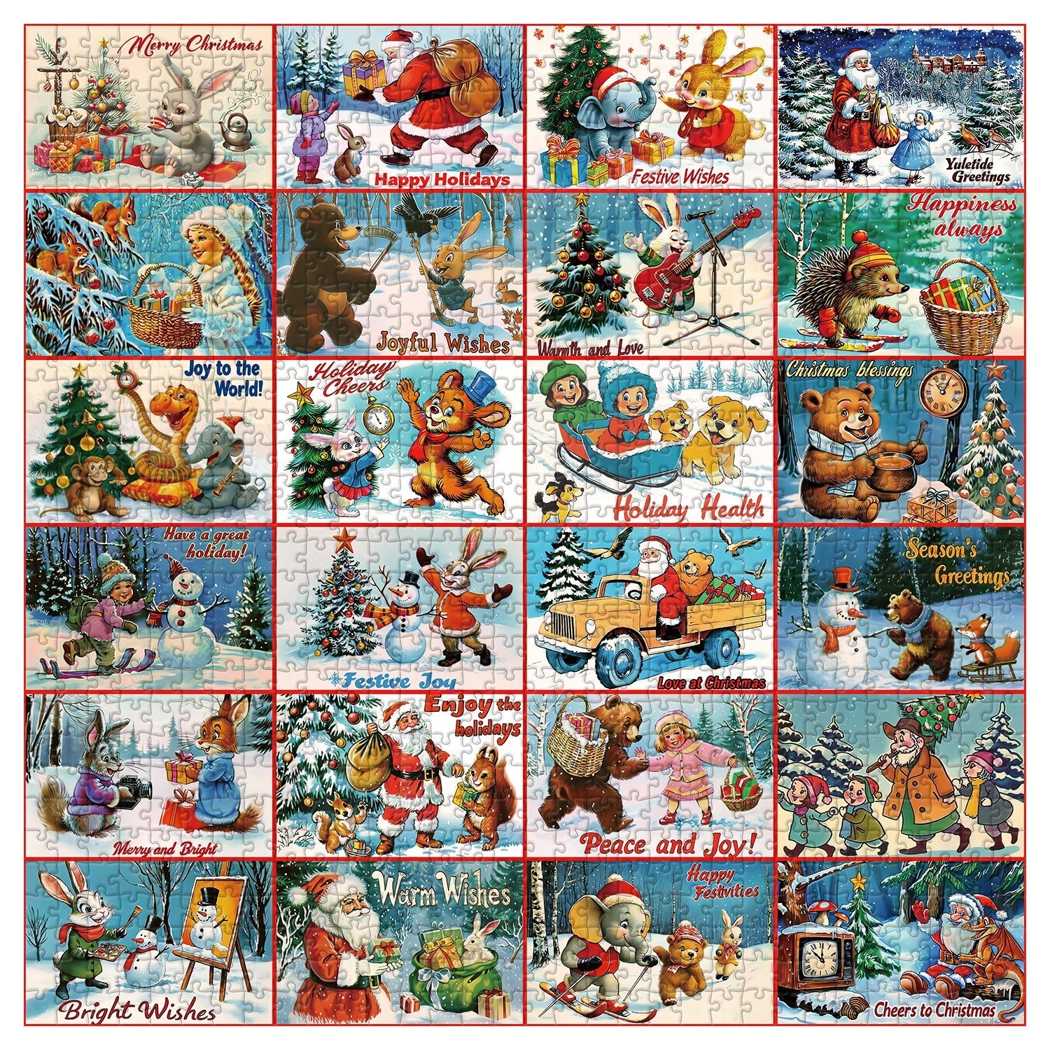 Frohe Momente Jigsaw Puzzle 1000 Stücke
