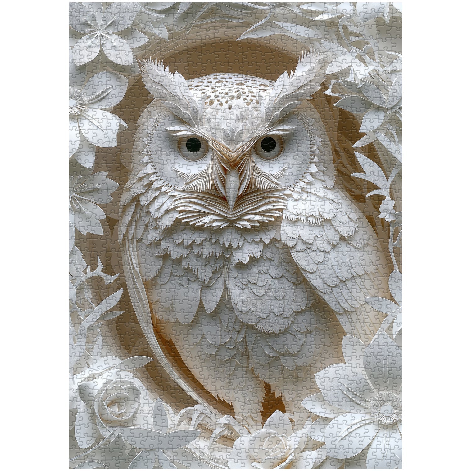 Puzzle de puzzle 3d hibou 1000 pièces