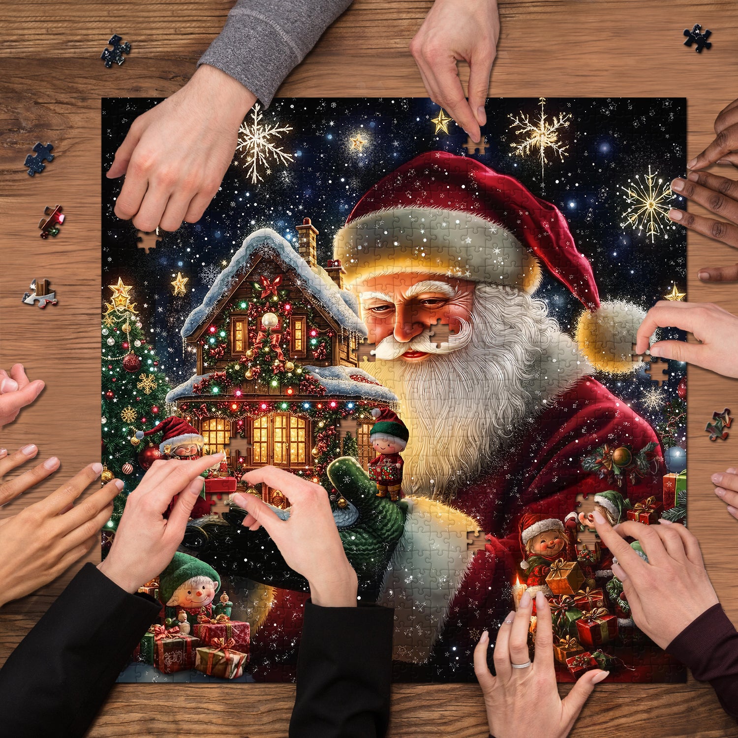 Nativité cadeau puzzle 1000 pièces