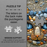 Puzzle gatto in pietra puzzle 1000 pezzi