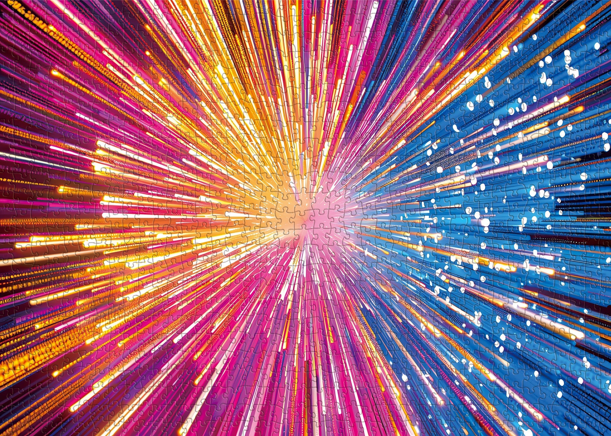Explosion de puzzle léger 1000 pièces