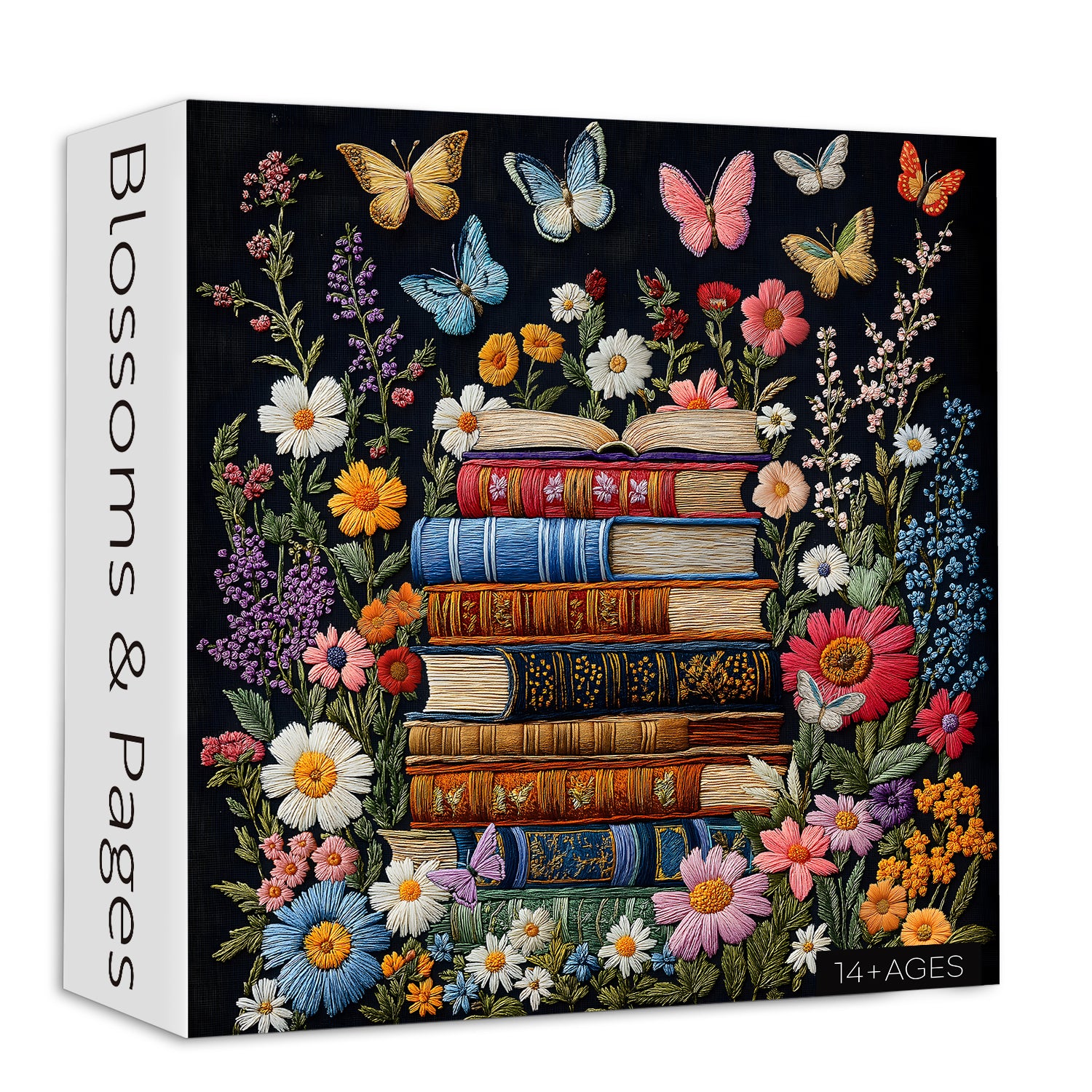 Fleurs et pages puzzles de puzzle 1000 pièces