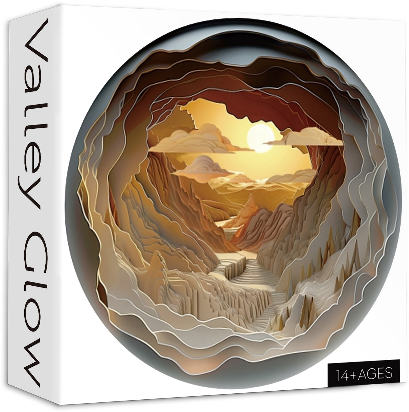 3d Valley Glow Jigsaw Puzzle 1000 pièces