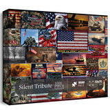 Stille Tributpuzzle Rätsel 1000 Stücke