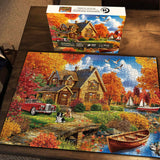 Herbst -Ruhepuzzle 1000 Teile