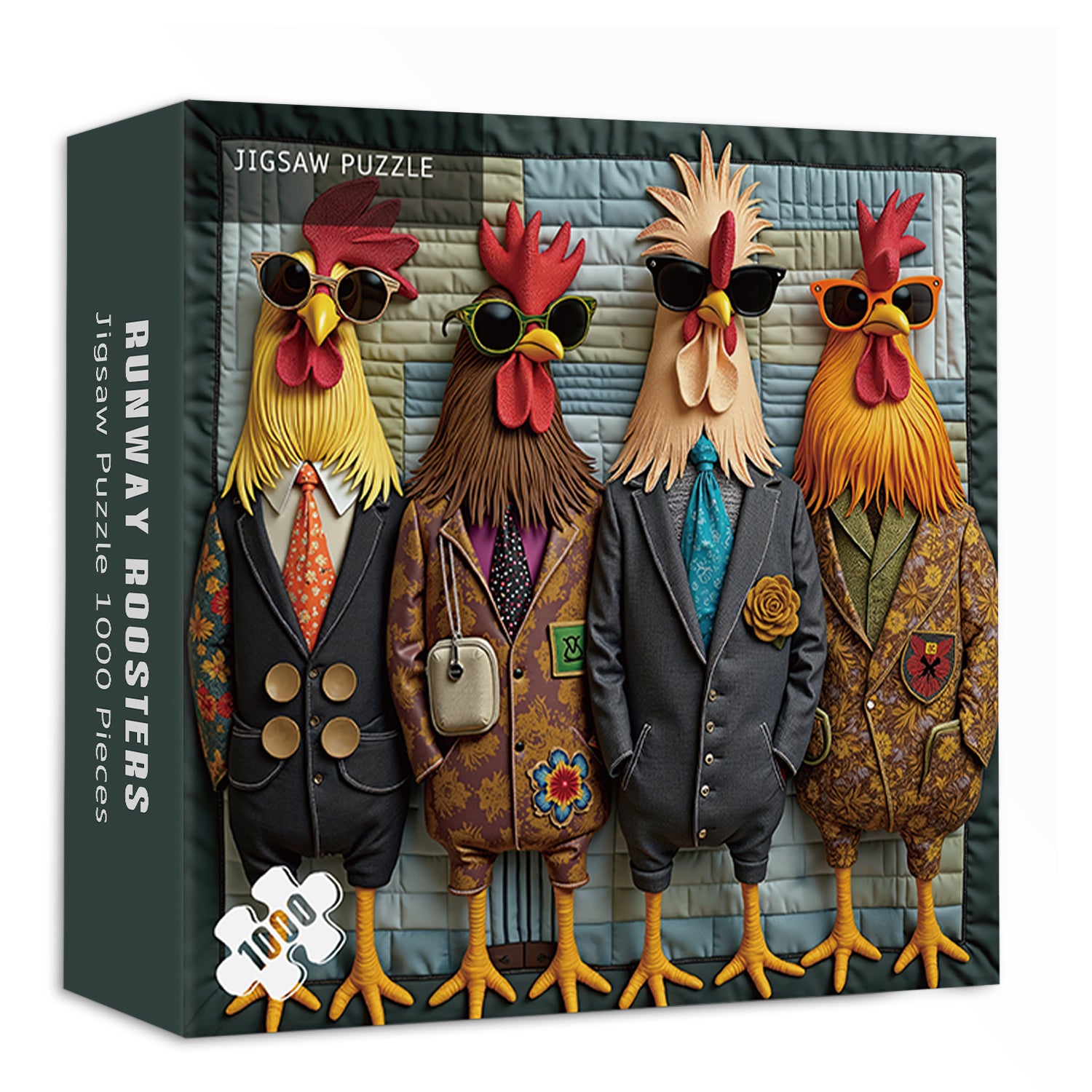 Puzzle puzzle per frenesia psichedelica 1000 pezzi