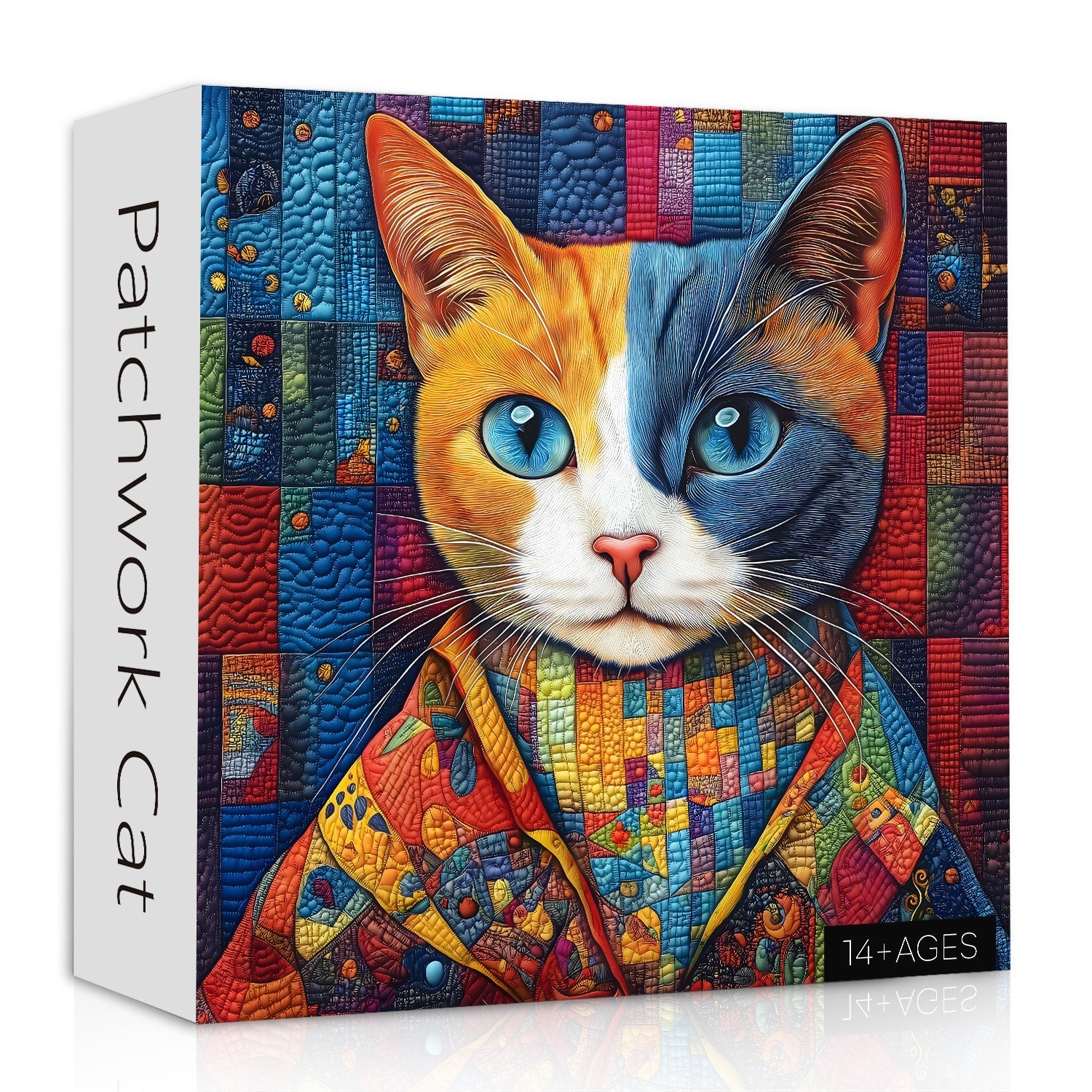 Patchwork -Katzen -Puzzles 1000 Stücke