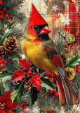Christmas Cardinal Jigsaw Puzzle 1000 Pieces