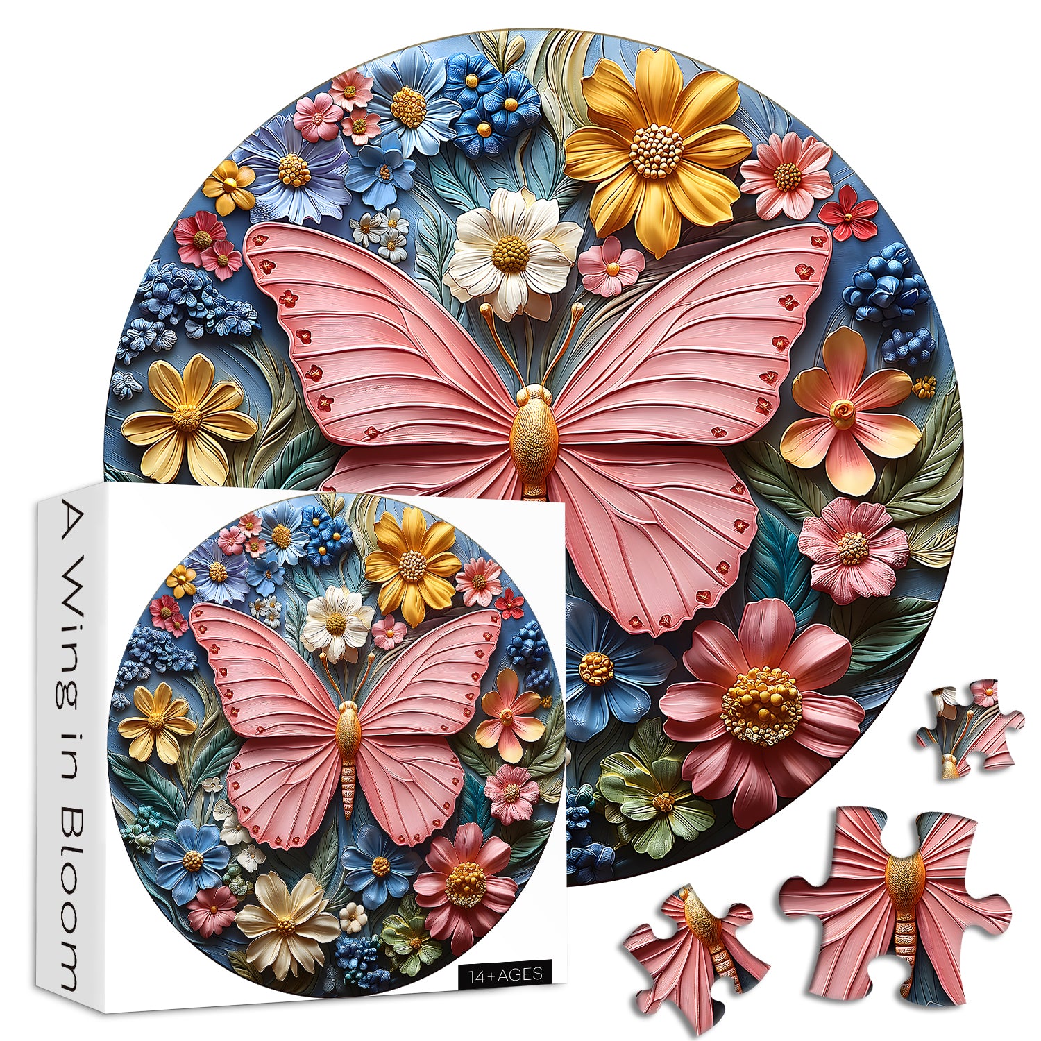 A Wing in Bloom Jigsaw Puzzles 1000 Pieces