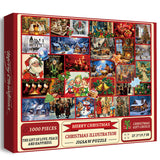 Illustrazione di Natale puzzle puzzle 1000 pezzi