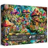 Fairies Flower Land Puzzle de puzzle 1000 pièces