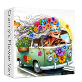 Granny’s Flower Van Jigsaw Puzzles 1000 Pieces