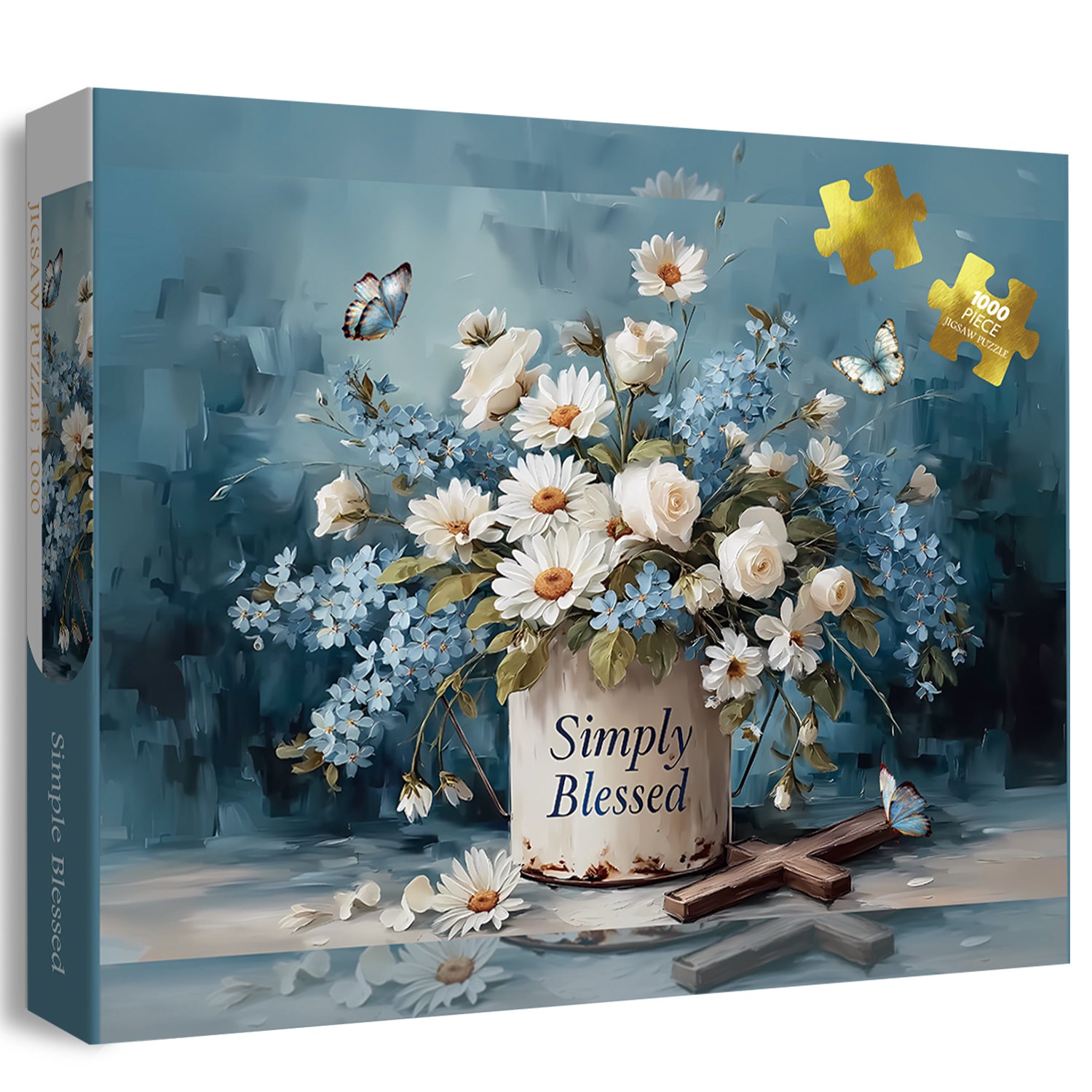 Blumen -Chaptears -Puzzle 1000 Stücke