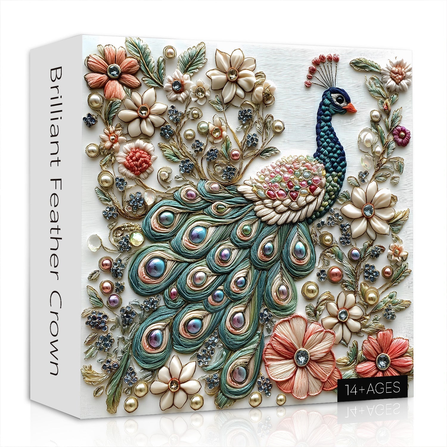 Rompecabezas de plumas de plumas brillantes 1000 piezas